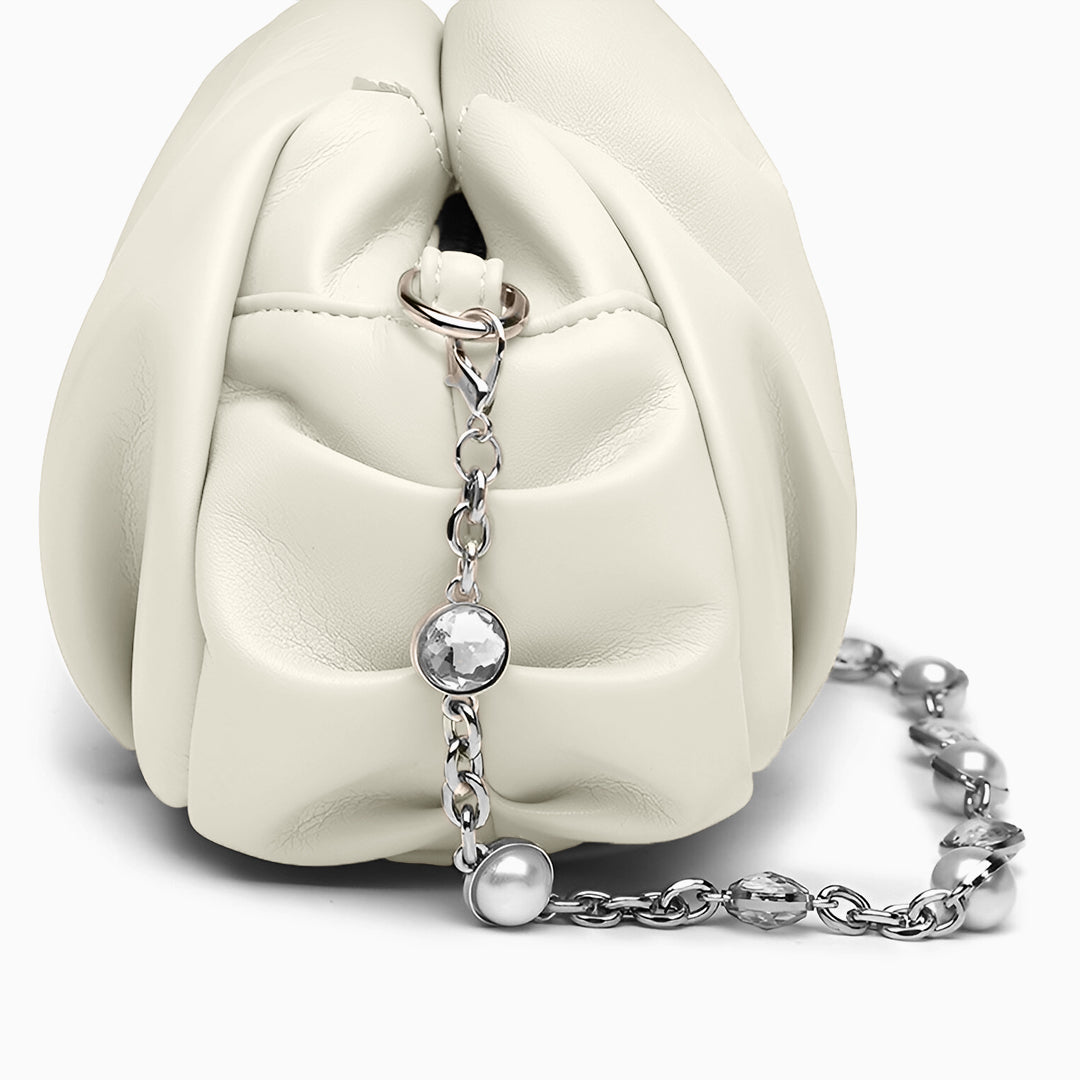 Pearl Chain Shoulder Bag - FIORENE