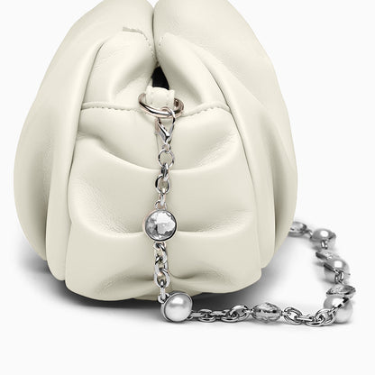 Pearl Chain Shoulder Bag - FIORENE