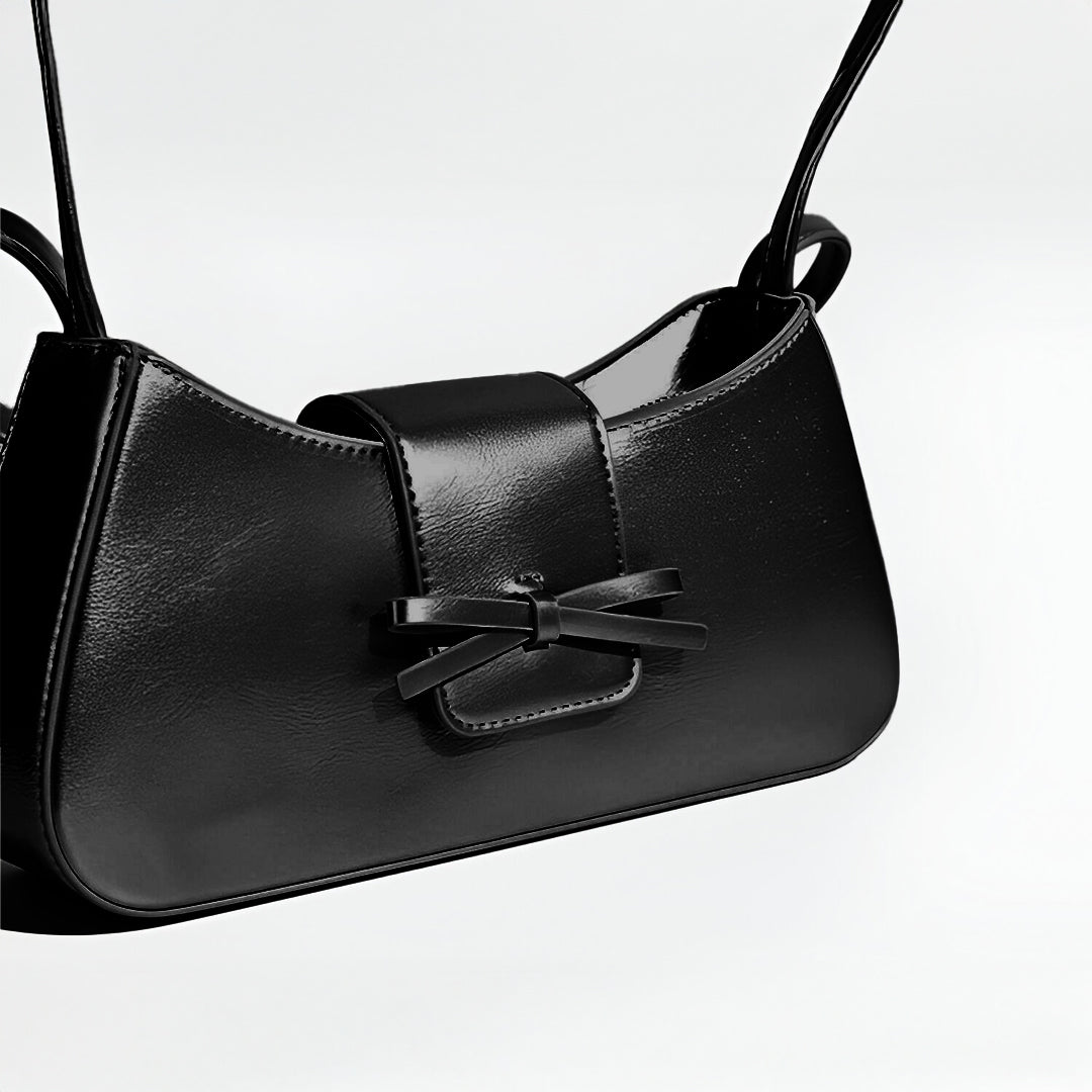 Scarlet Bow Charm Handbag - FIORENE