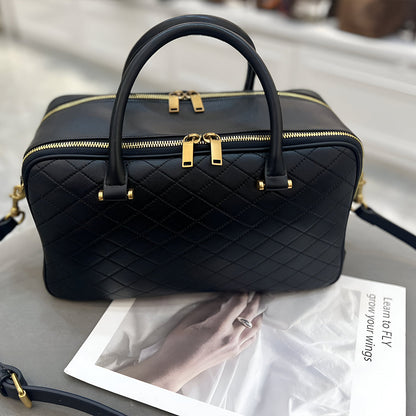Classic Quilted Barrel Bag – FIORENE