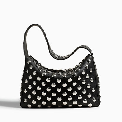 Studded Edge Handbag - FIORENE