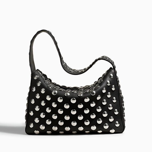 Studded Edge Handbag - FIORENE