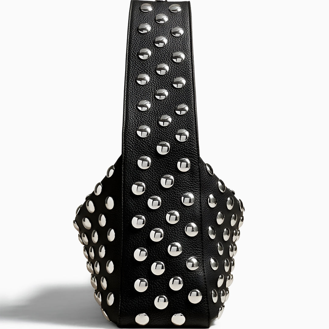 Studded Edge Handbag - FIORENE