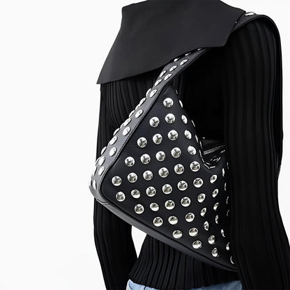 Studded Edge Handbag - FIORENE