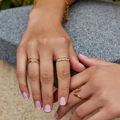 Marquise Crown Ring – FIORENE