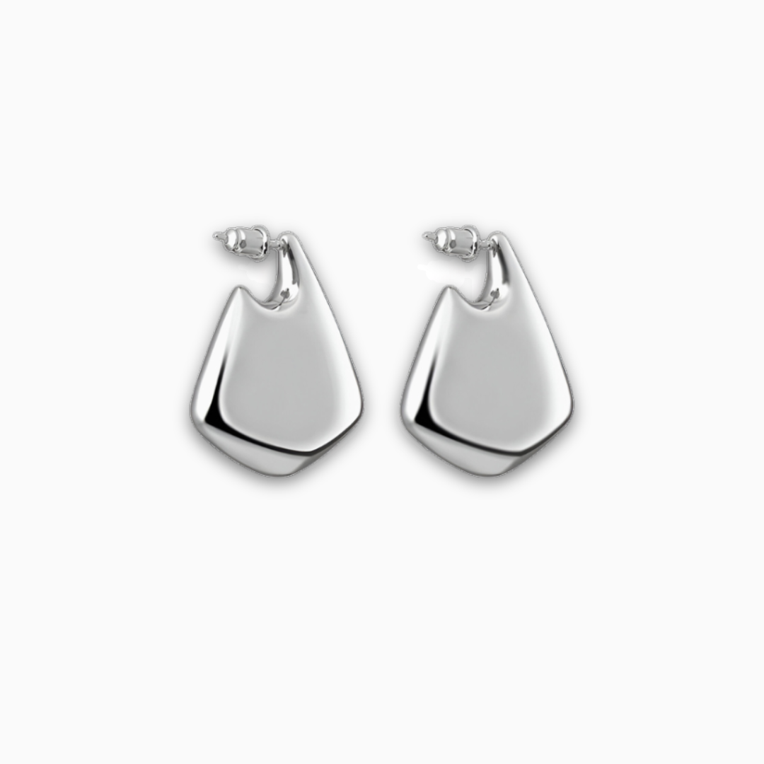 Golden Silhouette Earrings – FIORENE