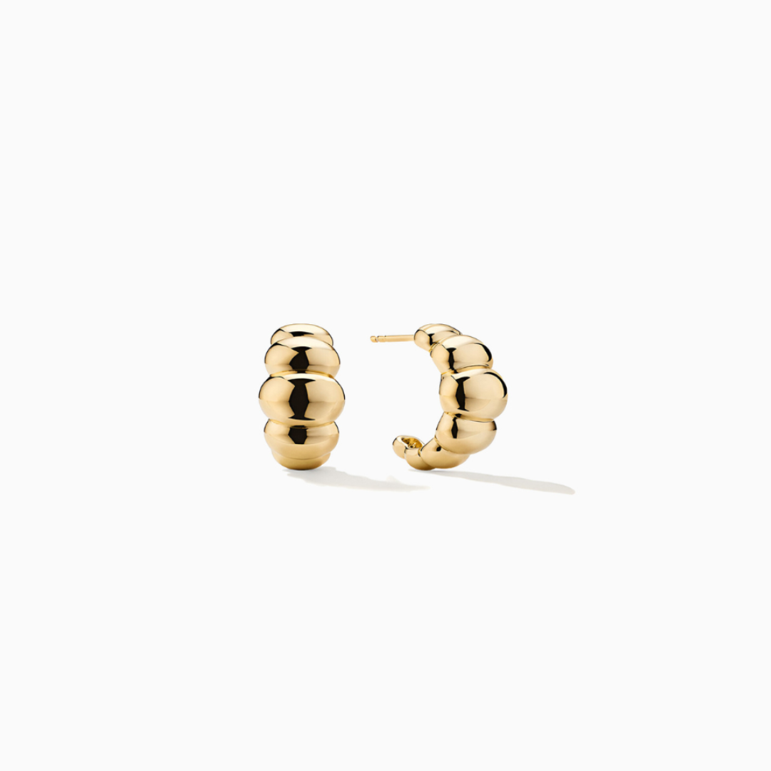 Bold Bubble Hoops Earrings – FIORENE