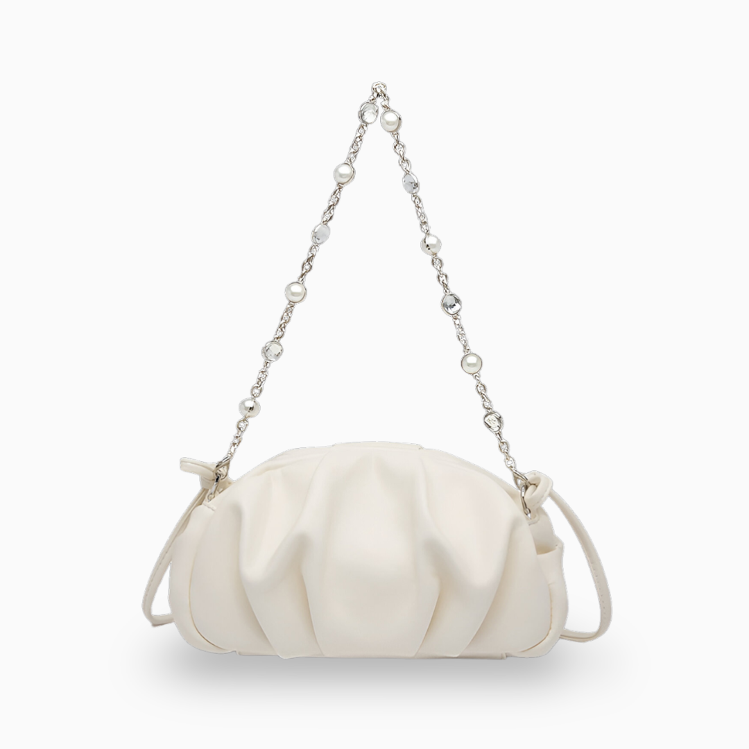 Pearl Chain Shoulder Bag - FIORENE