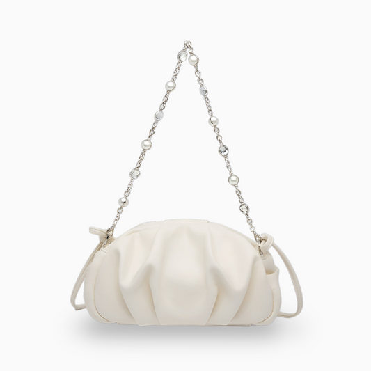 Pearl Chain Shoulder Bag - FIORENE
