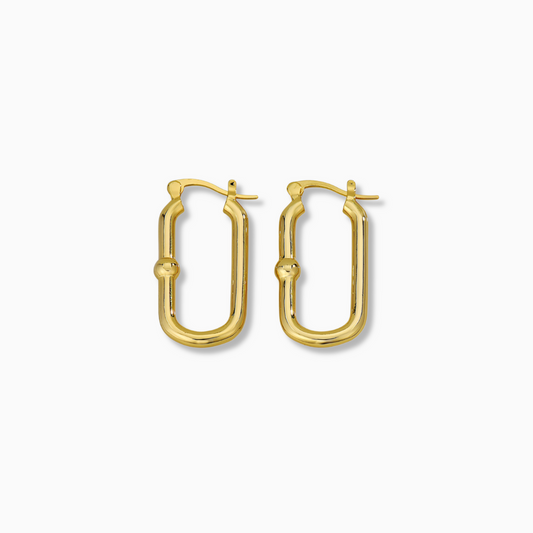 Lustre Oval Earrings – FIORENE
