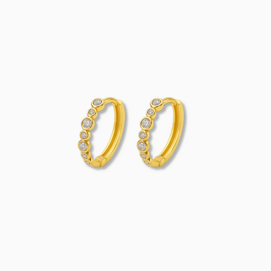 Diamond Dots Earrings  – FIORENE