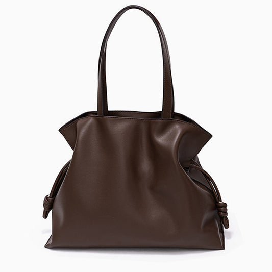Cocoa Soft Knot Handbag – FIORENE