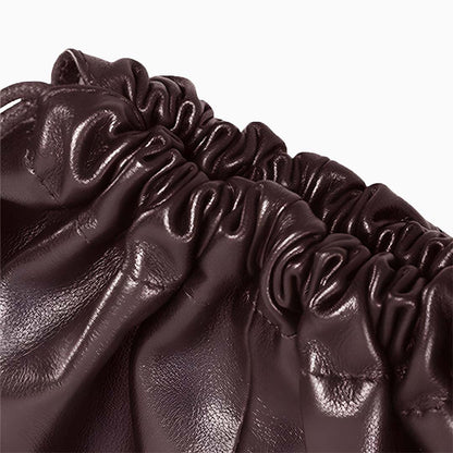 Espresso Soft Drawstring Shoulder Bag – FIORENE
