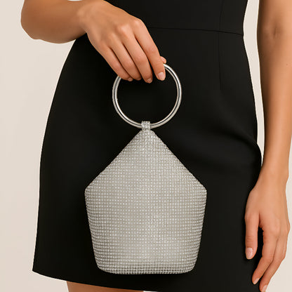 Crystal Glimmer Ring Bag – FIORENE