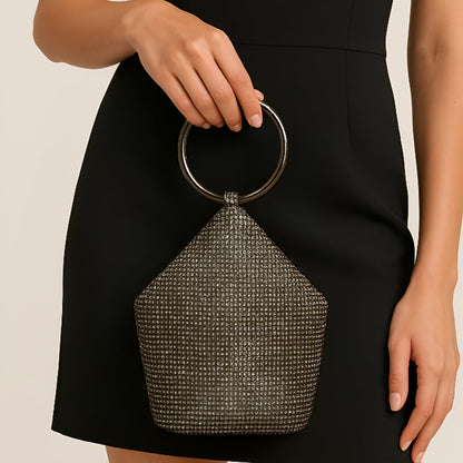 Crystal Glimmer Ring Bag – FIORENE