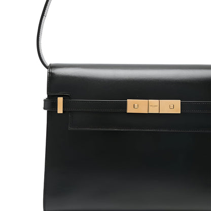 Midnight Gold Lock Crossbody – FIORENE