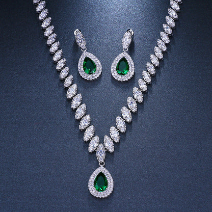 Midnight Sapphire Necklace Set – FIORENE