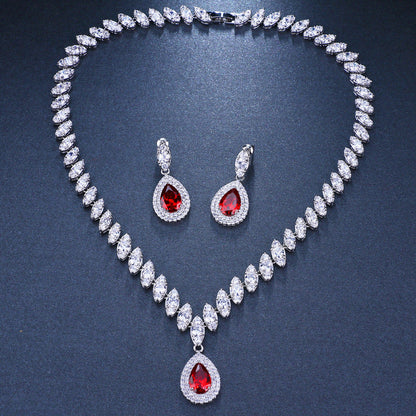 Midnight Sapphire Necklace Set – FIORENE