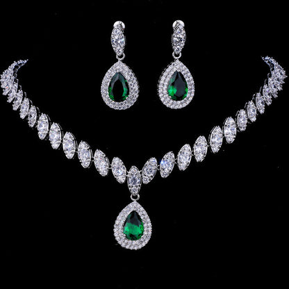 Midnight Sapphire Necklace Set – FIORENE