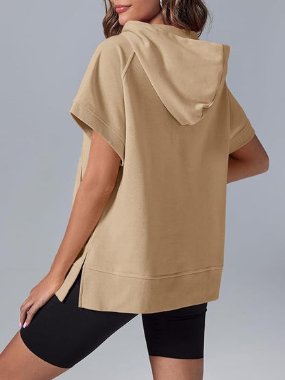 Oversized Half-Zip Pullover