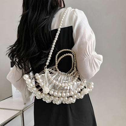 Ornate Pearl Handbag – FIORENE