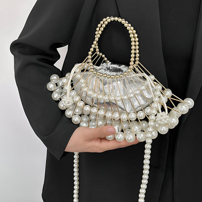 Ornate Pearl Handbag – FIORENE