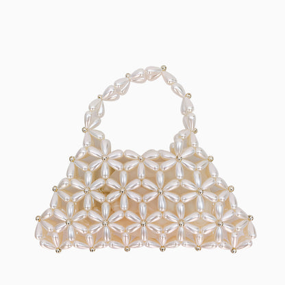 Petal Pearl Bloom Handbag – FIORENE