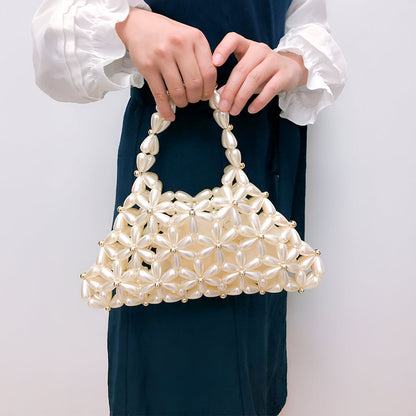 Petal Pearl Bloom Handbag – FIORENE