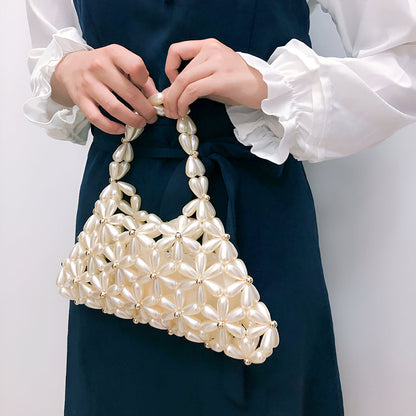 Petal Pearl Bloom Handbag – FIORENE