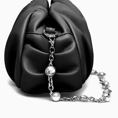 Pearl Chain Shoulder Bag - FIORENE