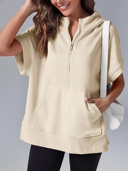 Oversized Half-Zip Pullover