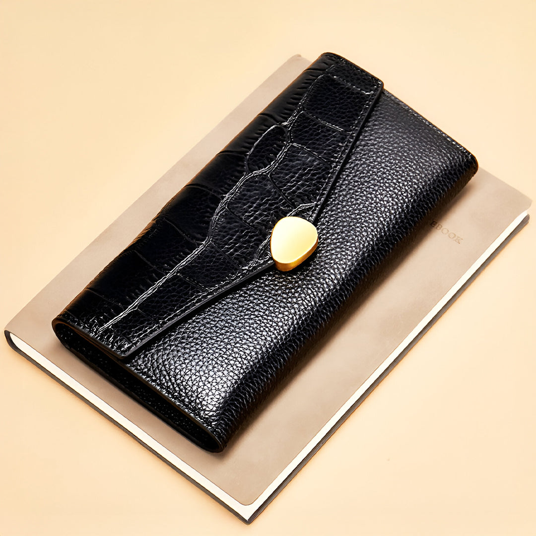 Croc-Effect Clutch - FIORENE