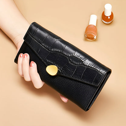 Croc-Effect Clutch - FIORENE