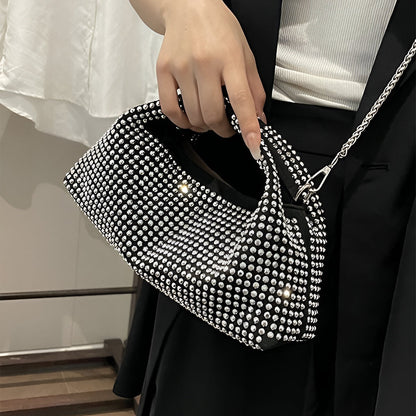 Radiant Crystal Hand Bag - FIORENE