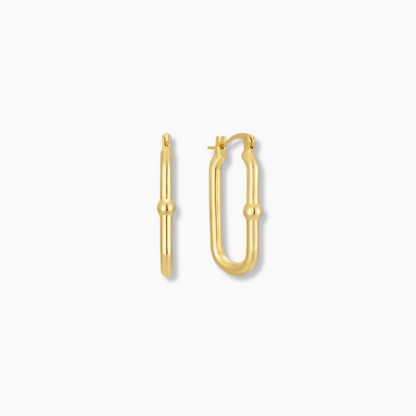 Lustre Oval Earrings – FIORENE