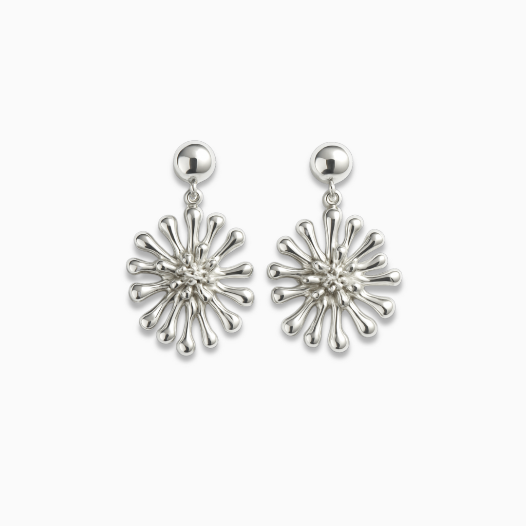 Golden Burst Earrings – FIORENE