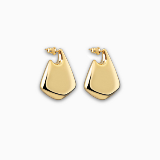 Golden Silhouette Earrings – FIORENE