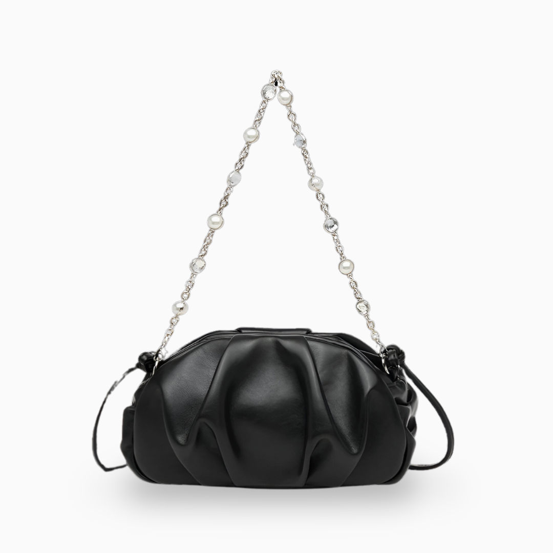 Pearl Chain Shoulder Bag - FIORENE