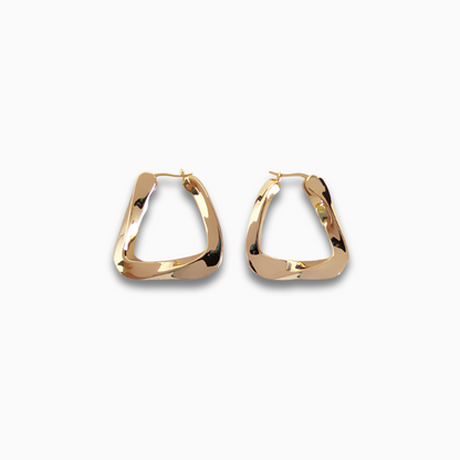 Silver Flow Earrings – FIORENE