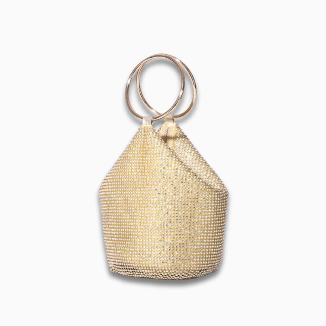 Crystal Glimmer Ring Bag – FIORENE