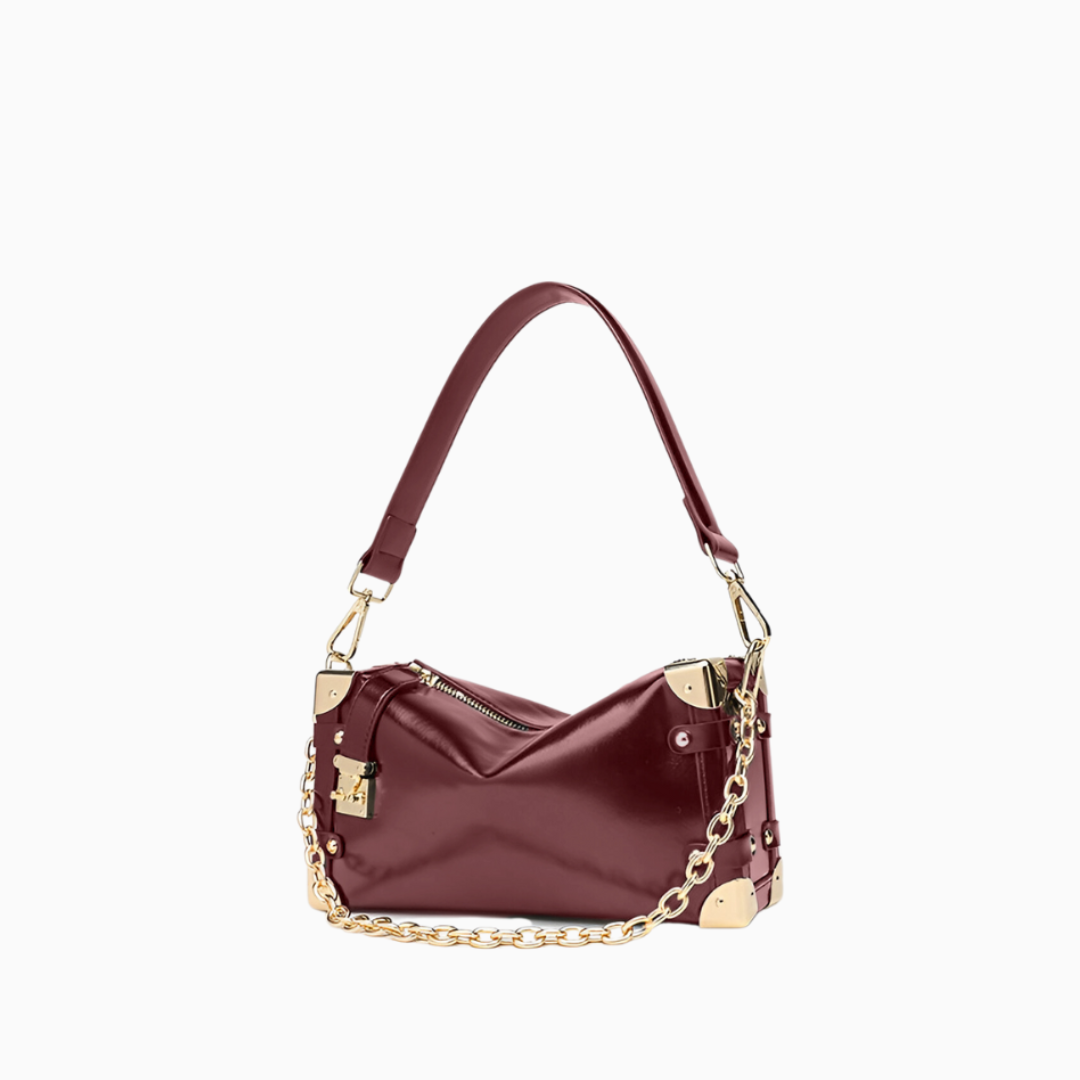 Luxe Lock Chain Bag – FIORENE