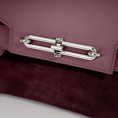 Merlot Velvet Handbag – FIORENE