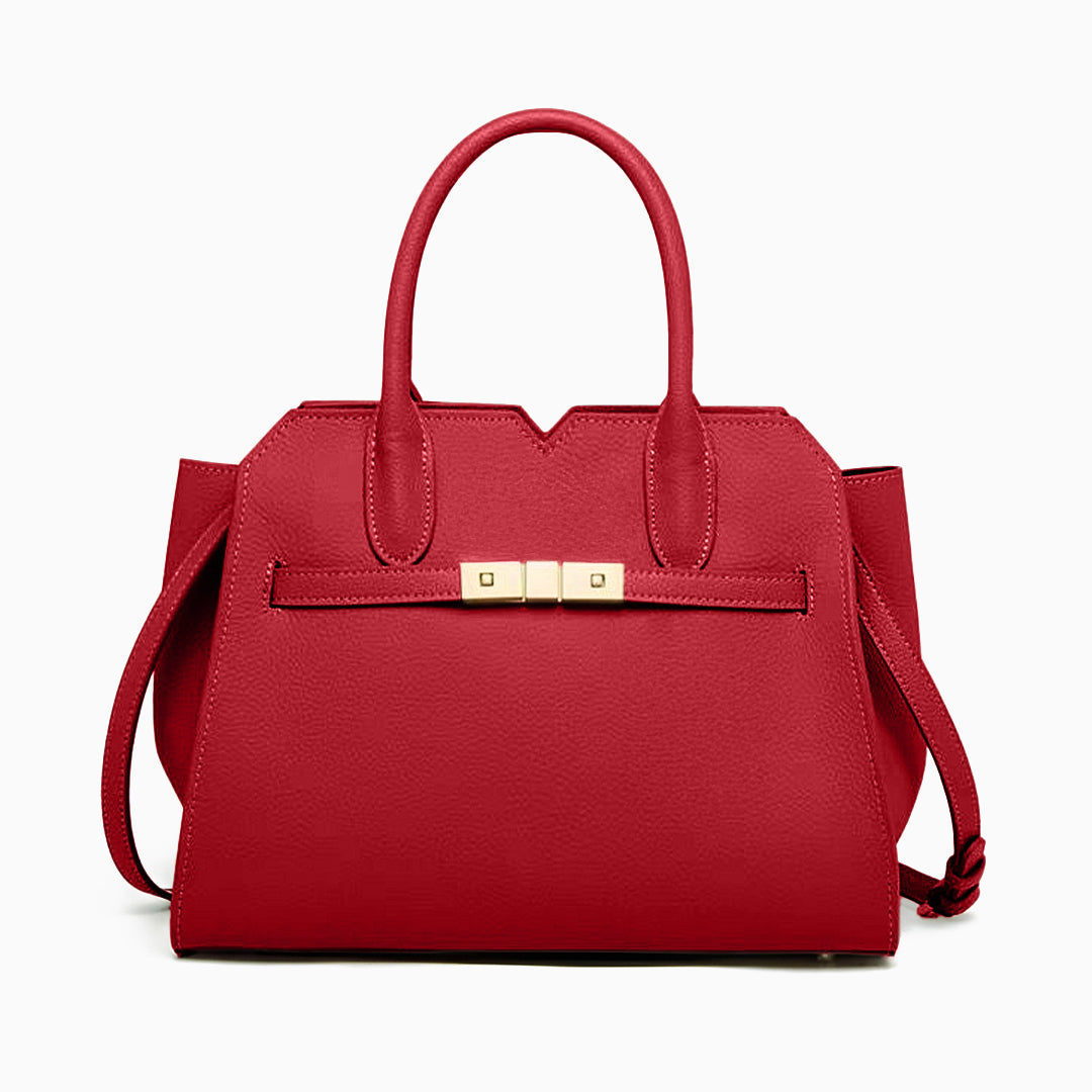 Soft Taupe Structure Tote Bag – FIORENE