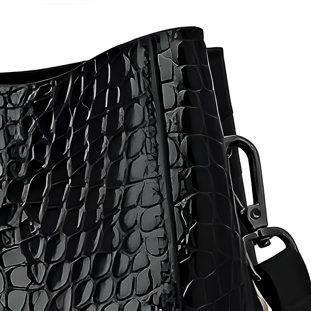 Crocodile Square Handle Tote Bag – FIORENE