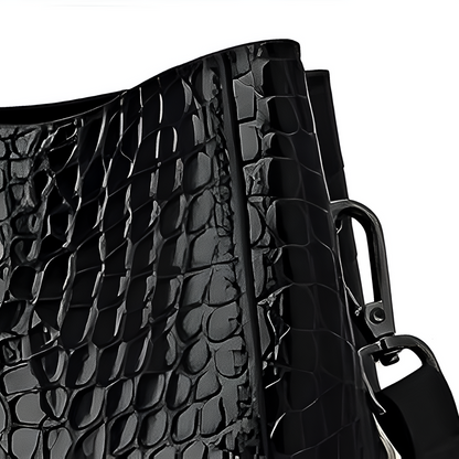 Crocodile Square Handle Tote Bag – FIORENE