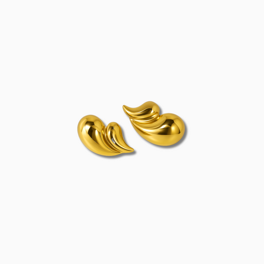 Golden Flow Earrings – FIORENE