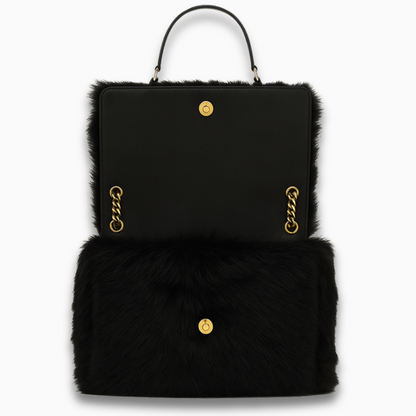 Velvet Noir Chain Bag – FIORENE