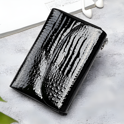 Crimson Croco Wallet – FIORENE