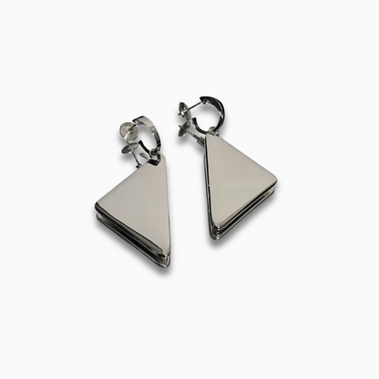 Zahara Triangle Earrings – FIORENE