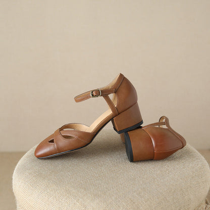 Zolain Genuine Leather Sandals